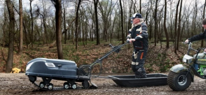 Мотобуксировщик LEBEDEV MOTORS LVR500 в Томске