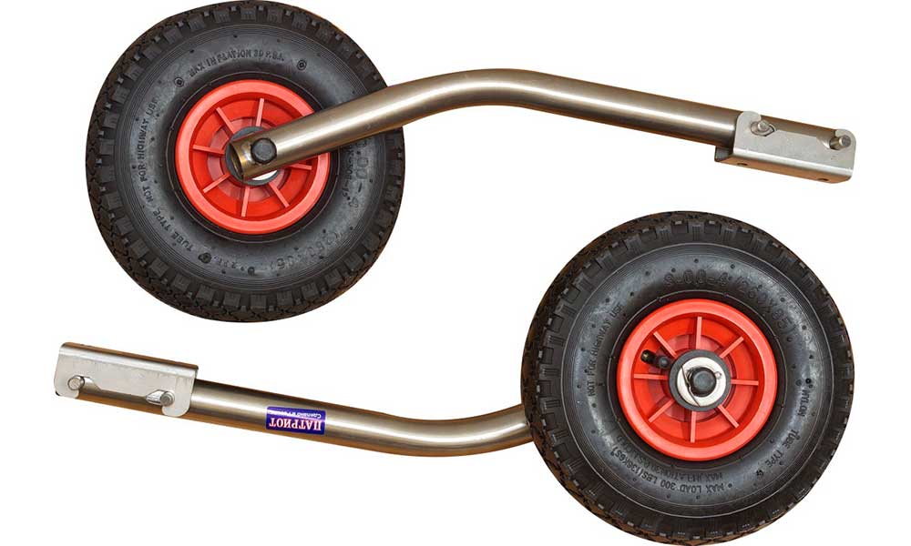 Транцевые колеса модульные удлиненные из нержавеющей стали в Томске