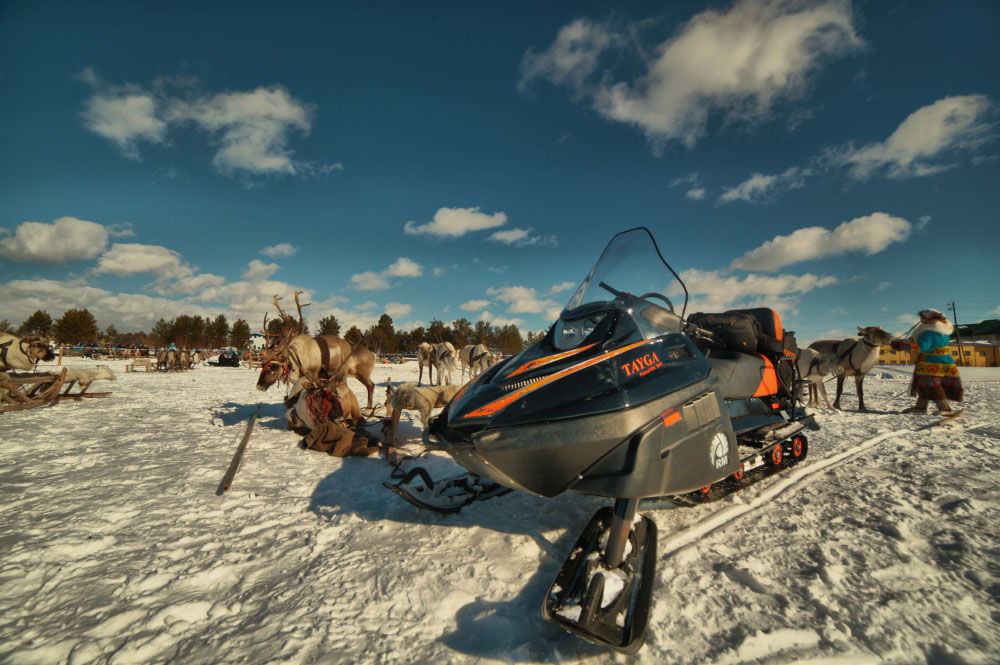 СНЕГОХОД РМ ТАЙГА ПАТРУЛЬ 550 SWT в Томске