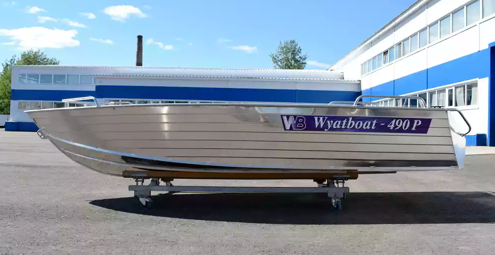 Алюминиевая лодка Wyatboat-490 P в Томске