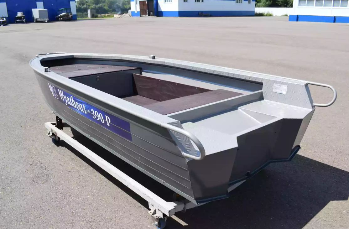 Алюминиевая лодка Wyatboat-390Р Fish в Томске