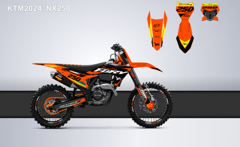 Кроссовый мотоцикл Sanchez Fury NX250 в Томске