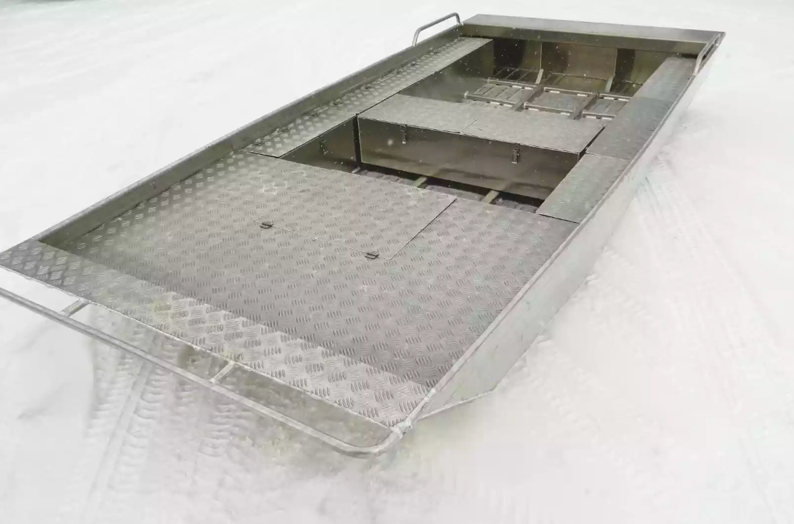 Алюминиевая лодка Wyatboat-390 Jonboat в Томске