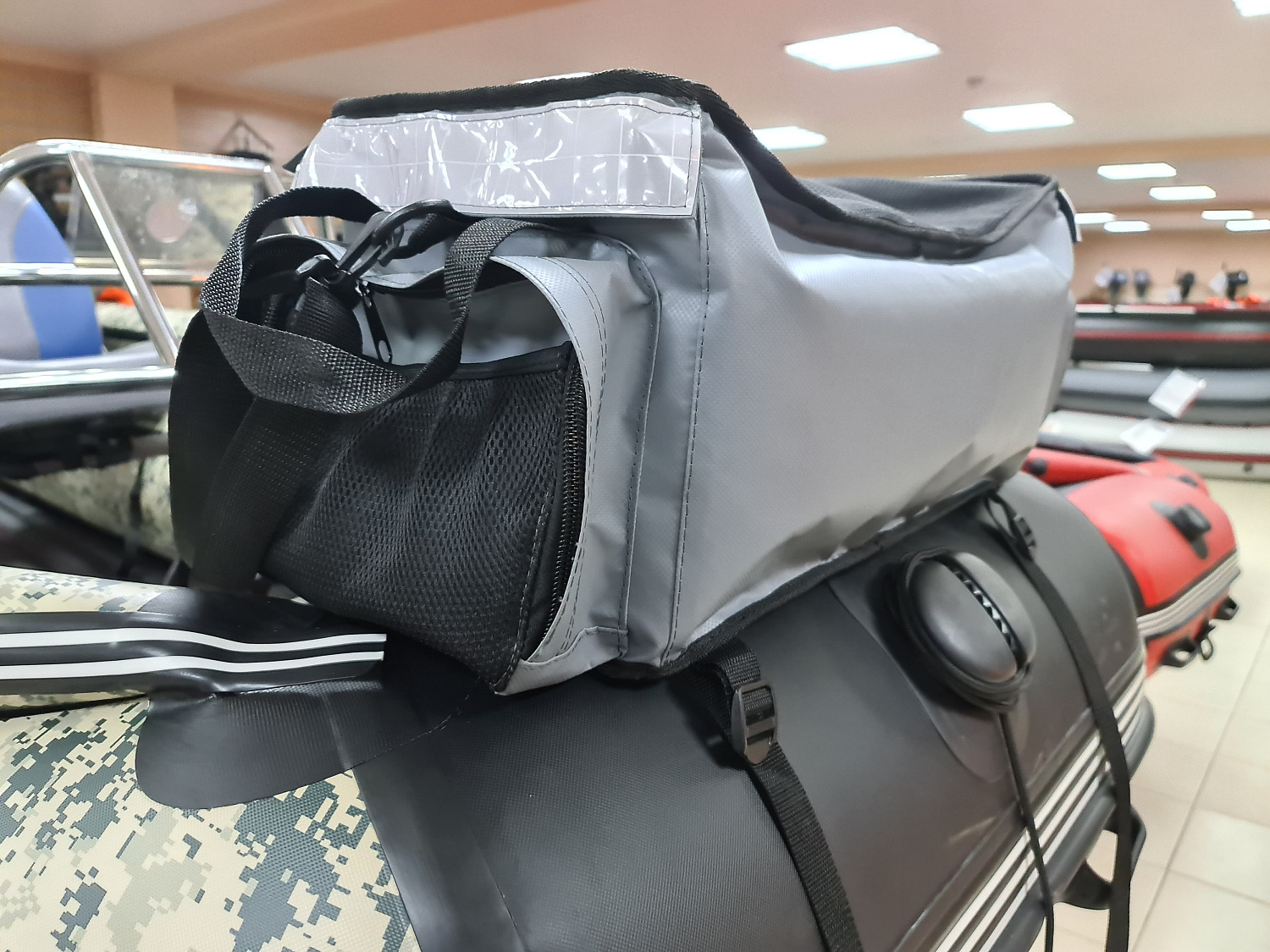 СУМКА ЛЮКС НА БАЛЛОН ДЛЯ ЛОДОК ПВХ 50Х25Х25 СМ в Томске