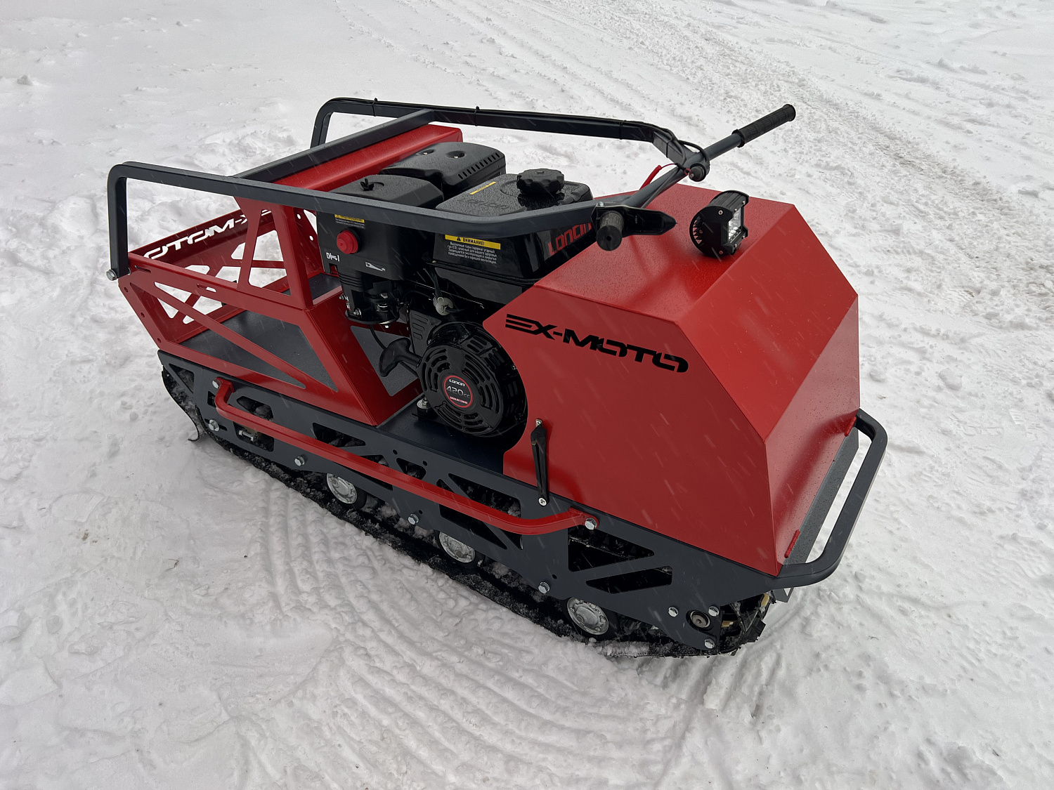 Мотобуксировщик EX-MOTO SNOWDOG S500 15л.с в Томске