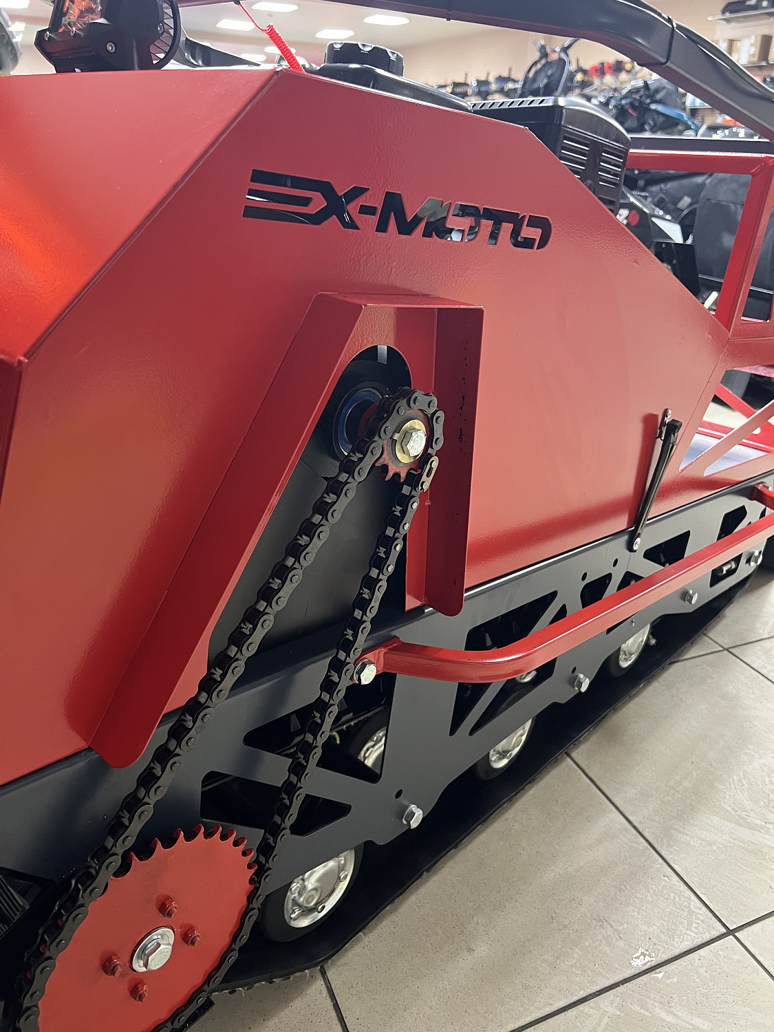 Мотобуксировщик EX-MOTO SNOWDOG S500 15л.с в Томске