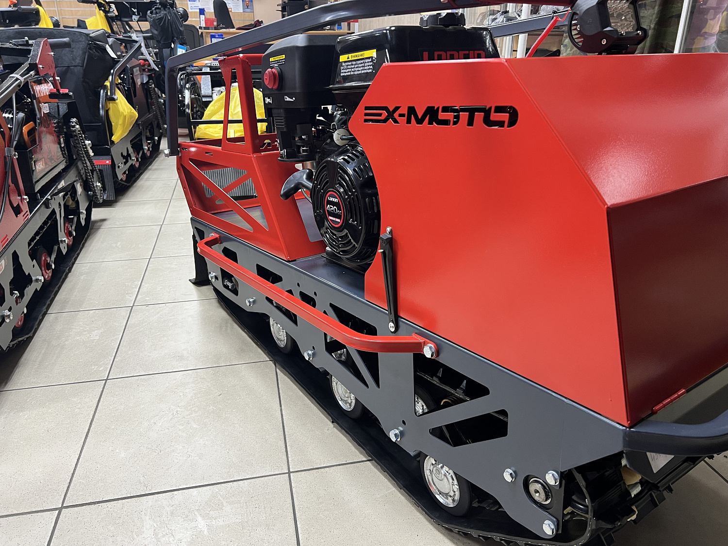 Мотобуксировщик EX-MOTO SNOWDOG S500 15л.с в Томске