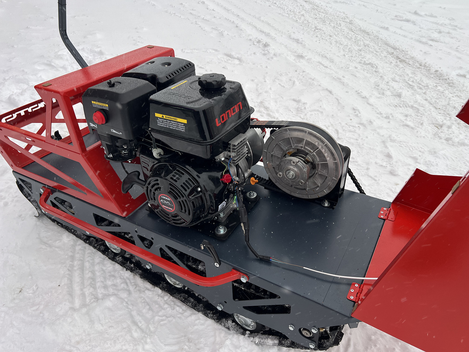 Мотобуксировщик EX-MOTO SNOWDOG S500 15л.с в Томске