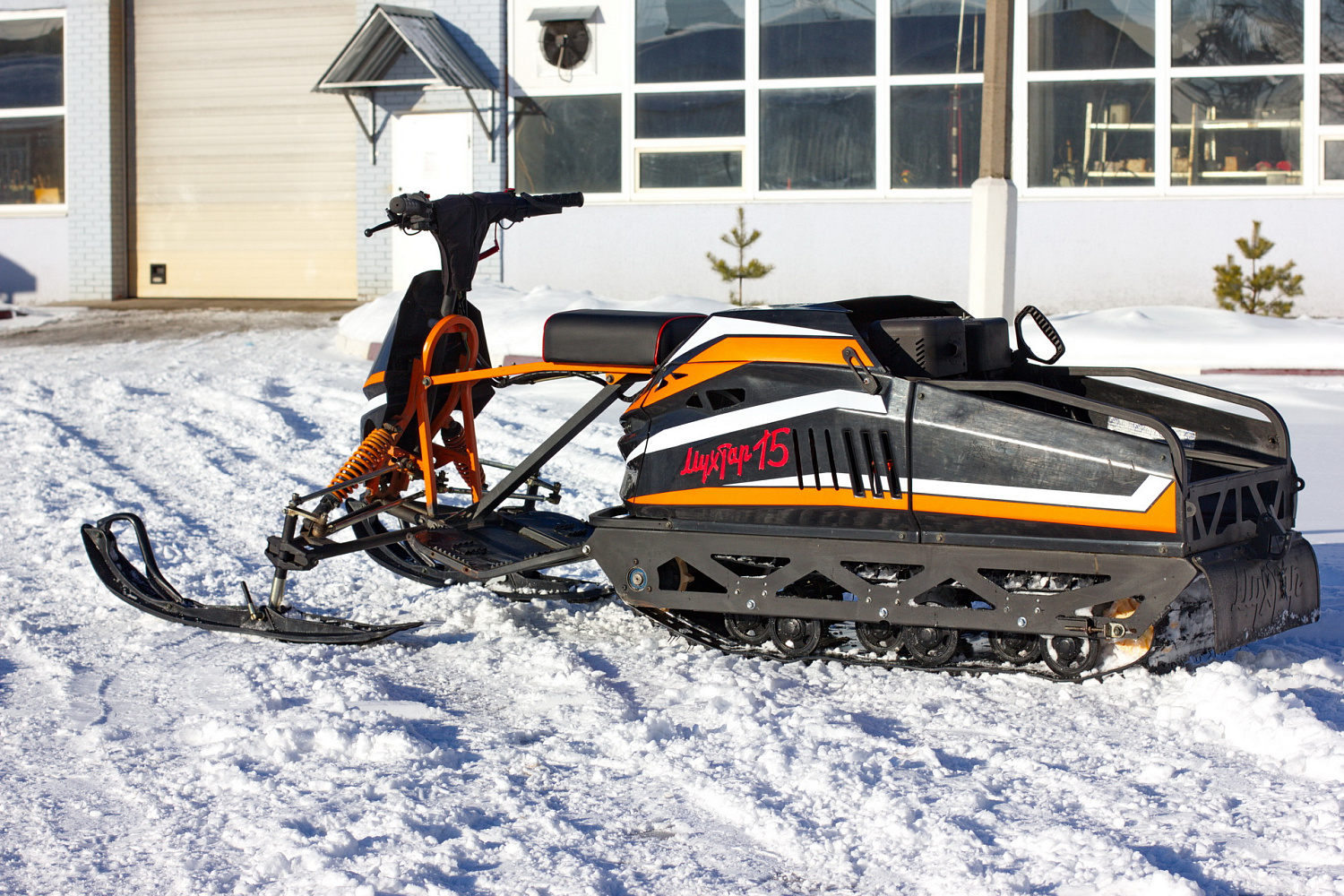 Мотобуксировщик IRBIS Мухтар 15 с лыжным модулем в комплекте в Томске