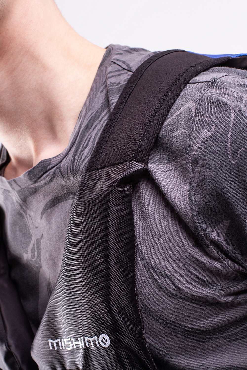 Жилет спасательный MISHIMO PRO Премиум качества Черно-синий в Томске