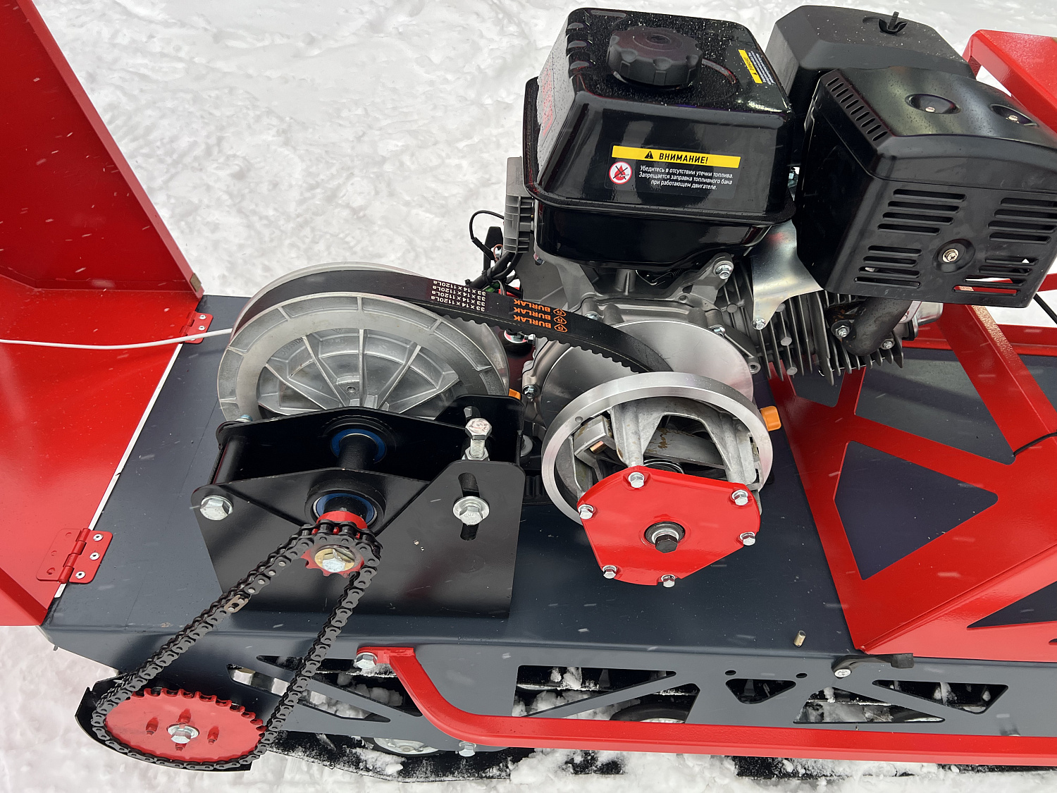 Мотобуксировщик EX-MOTO SNOWDOG S500 15л.с в Томске