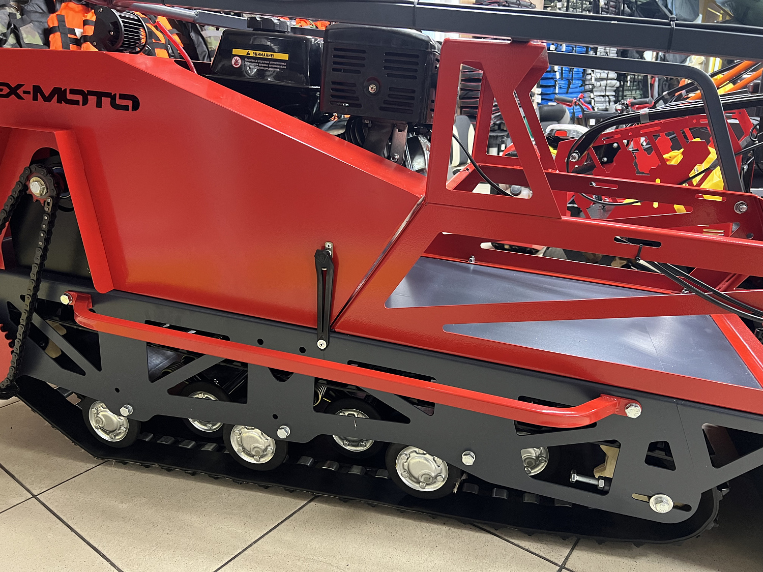 Мотобуксировщик EX-MOTO SNOWDOG S500 15л.с в Томске