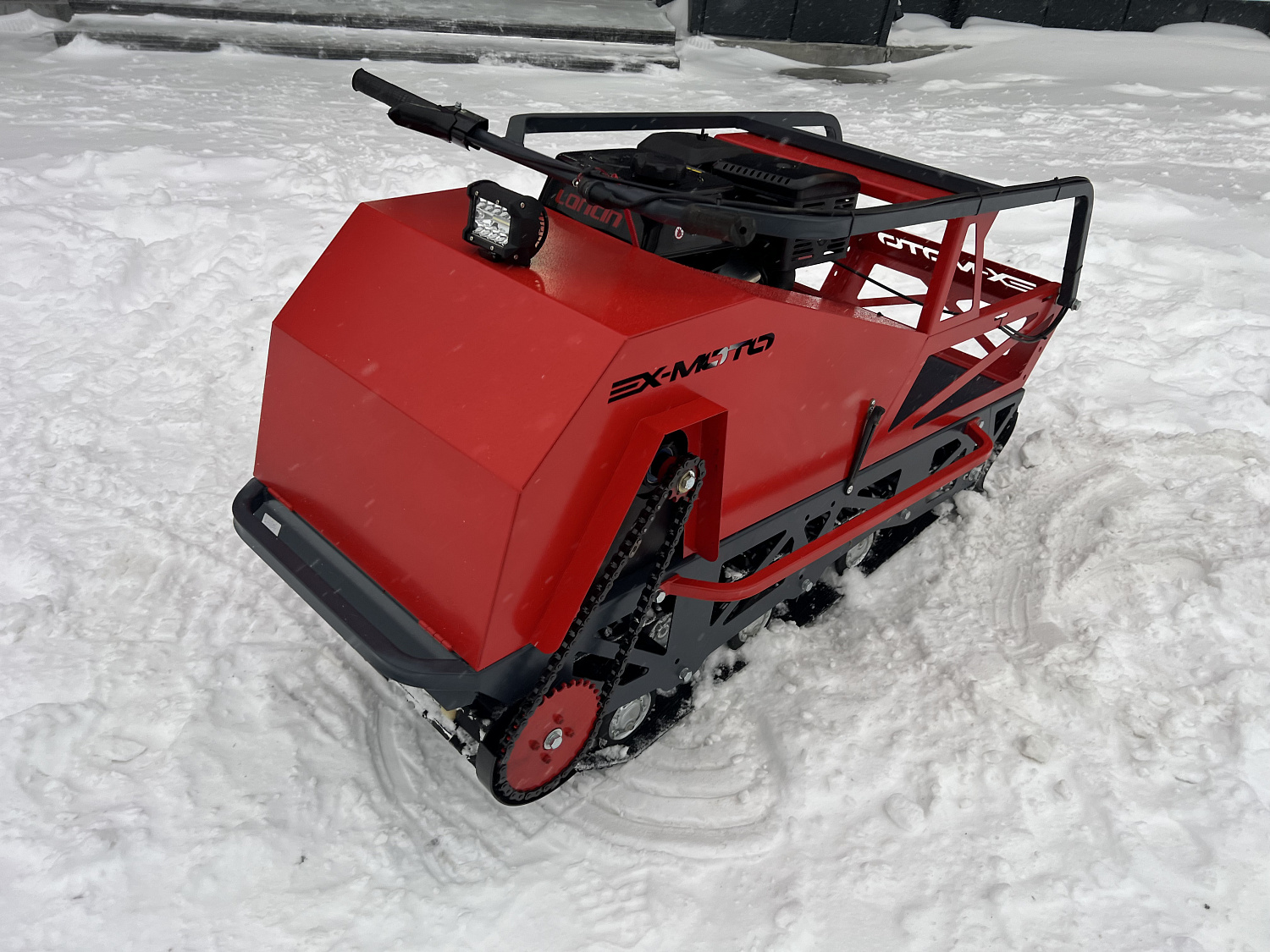 Мотобуксировщик EX-MOTO SNOWDOG S500 15л.с в Томске