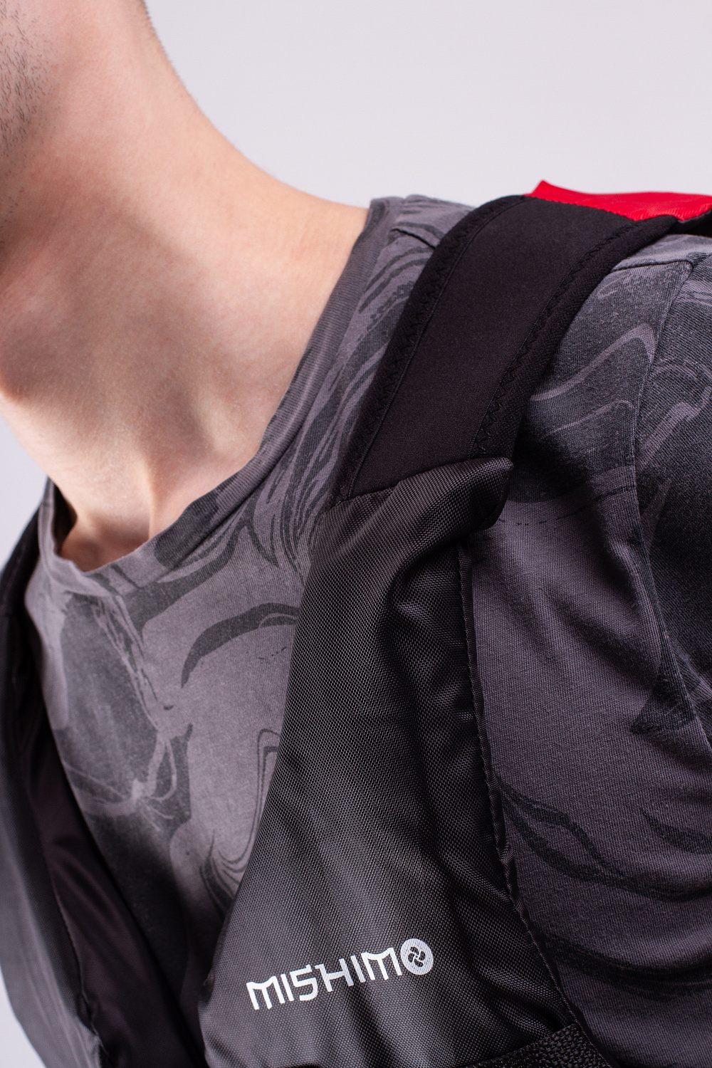 Жилет спасательный MISHIMO PRO Премиум качества Черно-красный в Томске